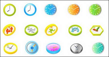 Clock vector material