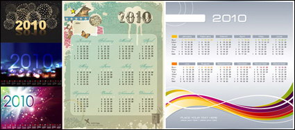 Vector 2010 Calendar