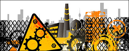 Vector material construction sites