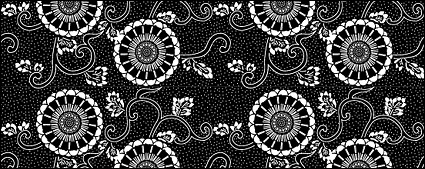 Vector traditional tiled background material-30