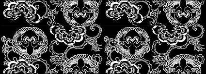 Vector traditional tiled background material-46