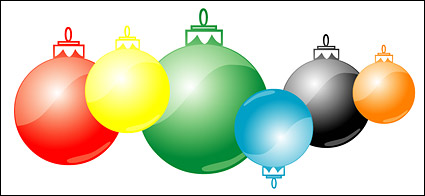 Christmas ball Vector