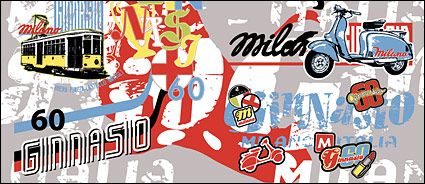 Movement and the street culture vector material-6